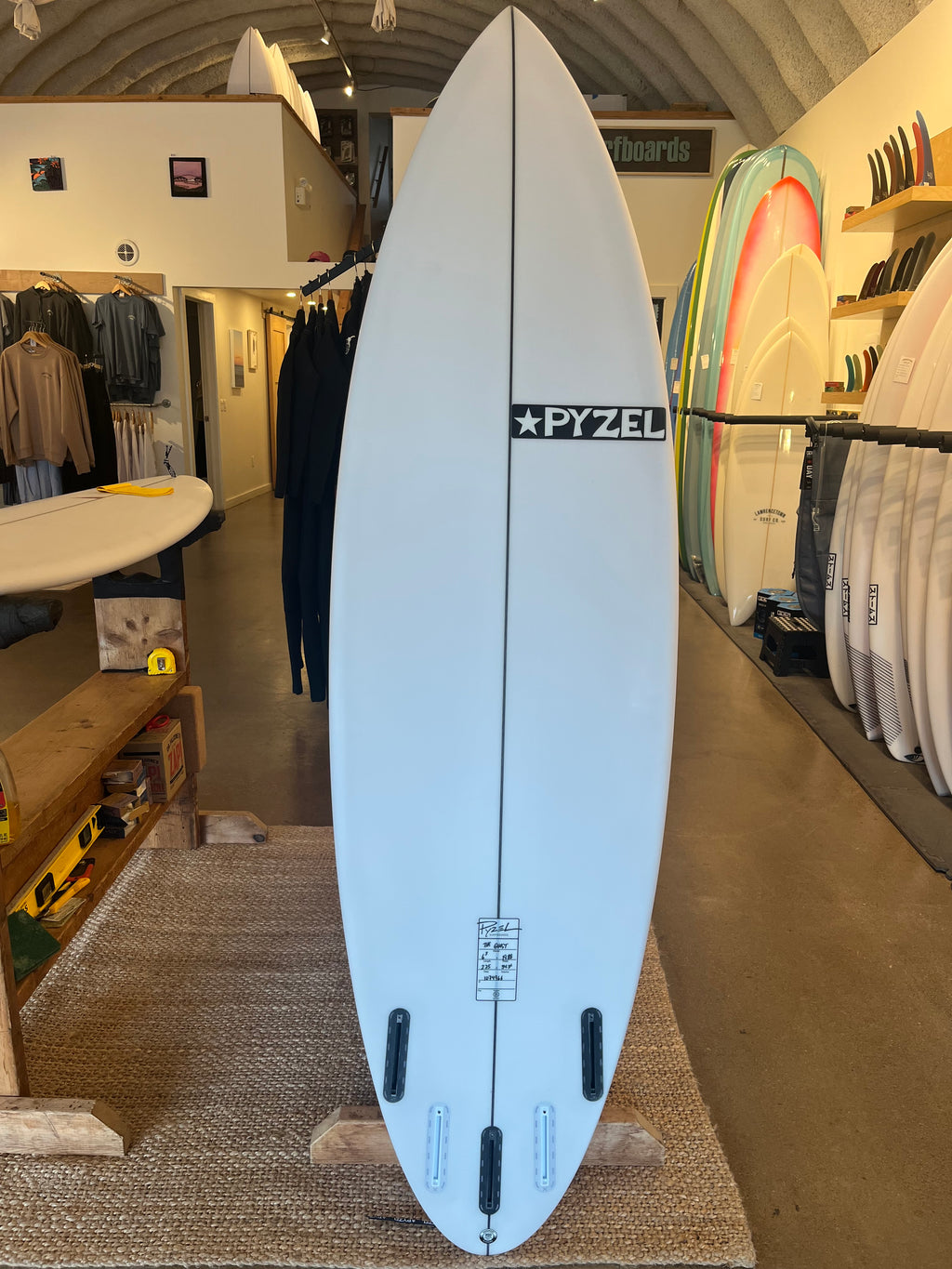 Pyzel Ghost 6'3 - X5 Fins Futures (1074966)