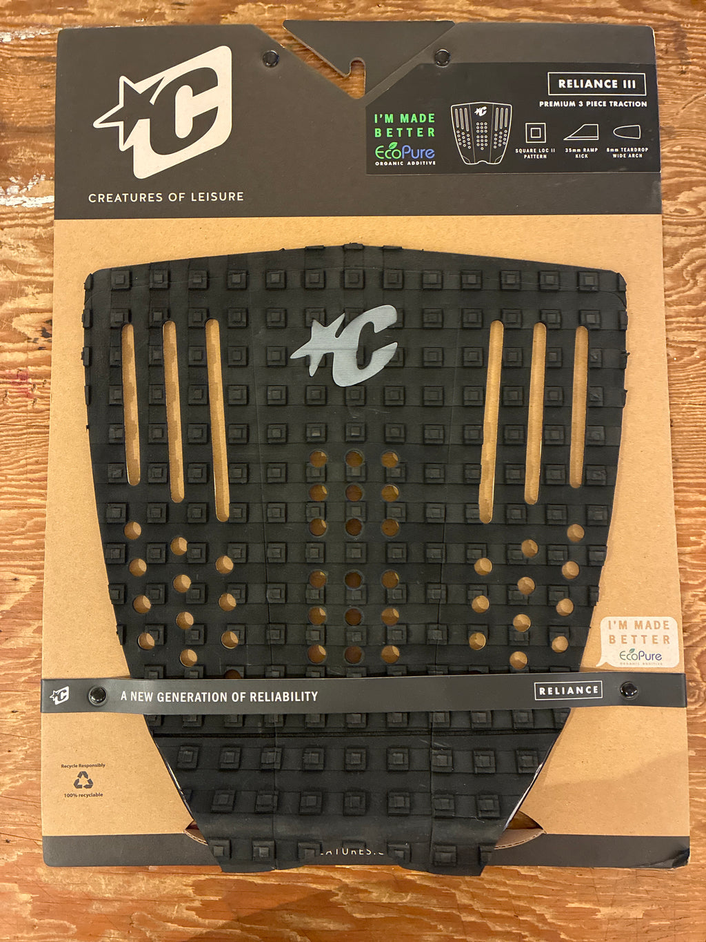 Creatures of Leisure Reliance III 3 Piece Traction Pad