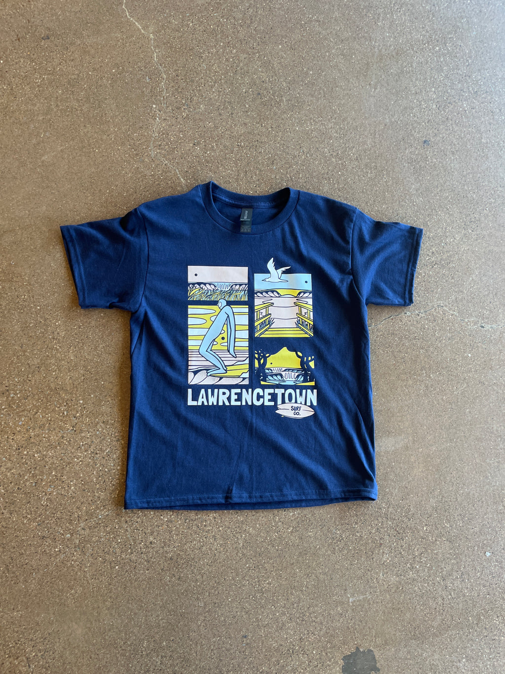 Youth Tee - Sisc Daily Navy