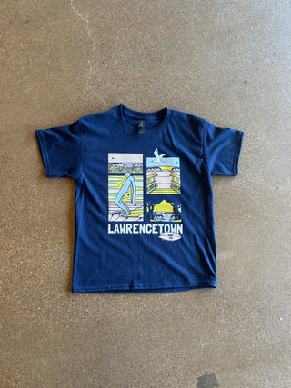 Youth Tee - Sisc Daily Navy