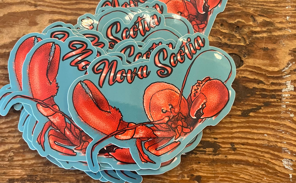 NS Lobster Sticker