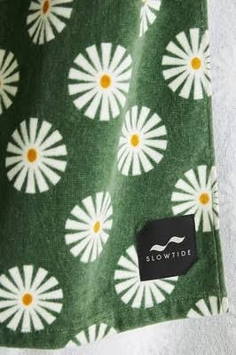 Slowtide Sun Dazed Green Towel