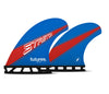 Futures Stretch 1 HC Quad - Blue / Red
