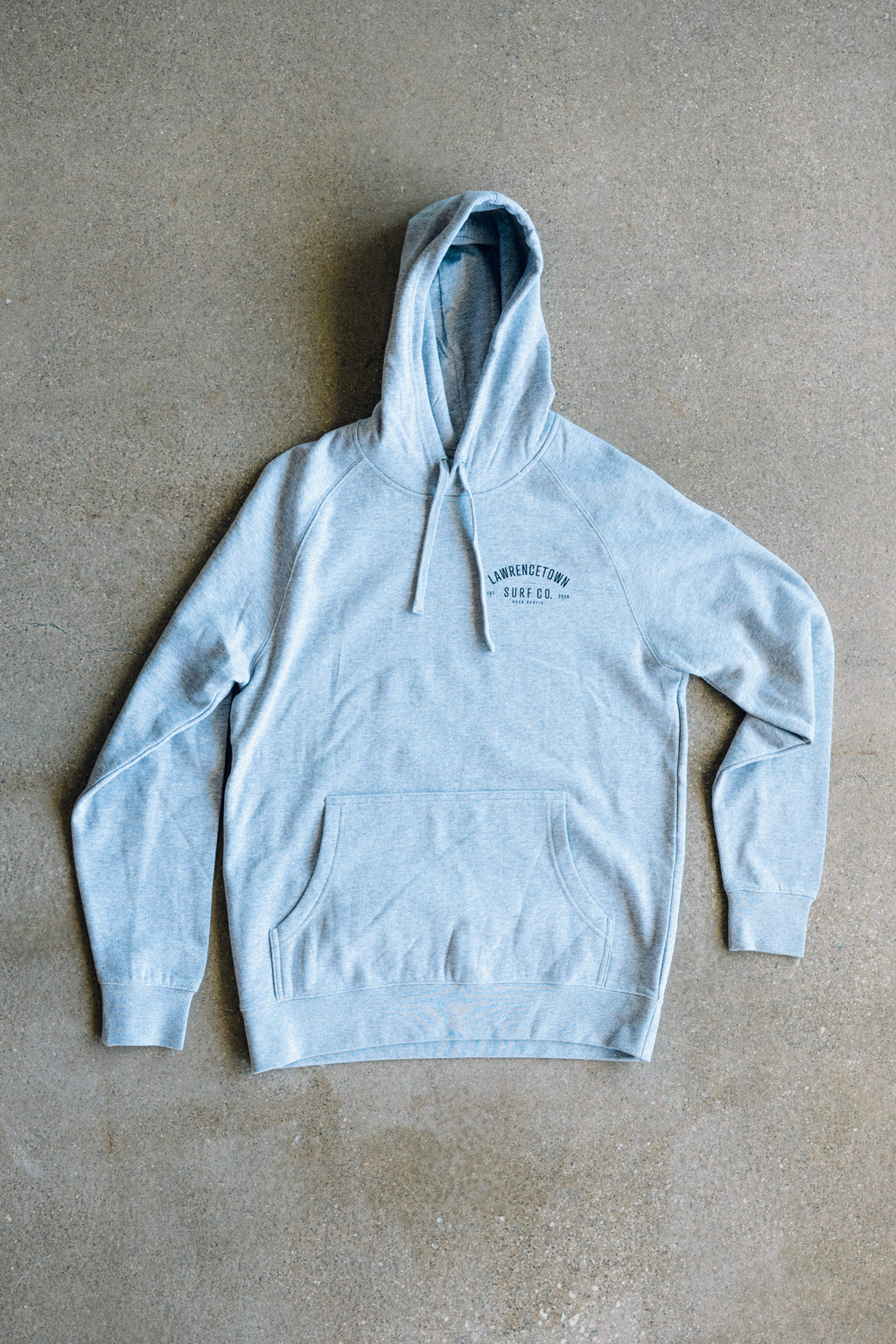 Midweight Supply Hoodie - Heather Grey / Black