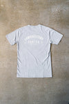Premium Tee - Ash Stone / White
