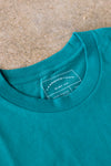 Groovy 100% Cotton Premium L/S Tee - Jade / Cream