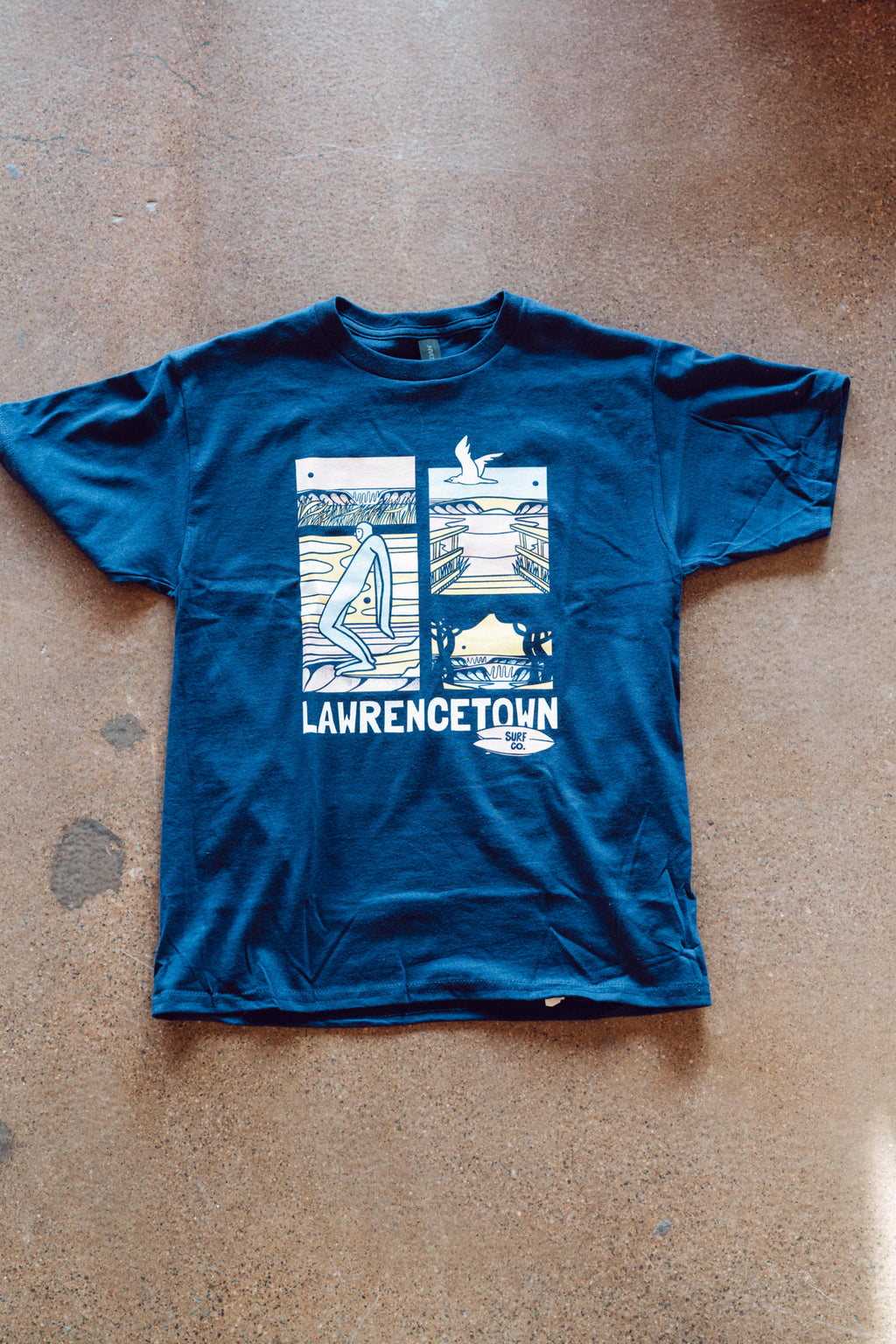 Youth Tee - Sisc Daily Navy