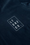 Premium 100% Cotton Longsleeve tee - Black / White