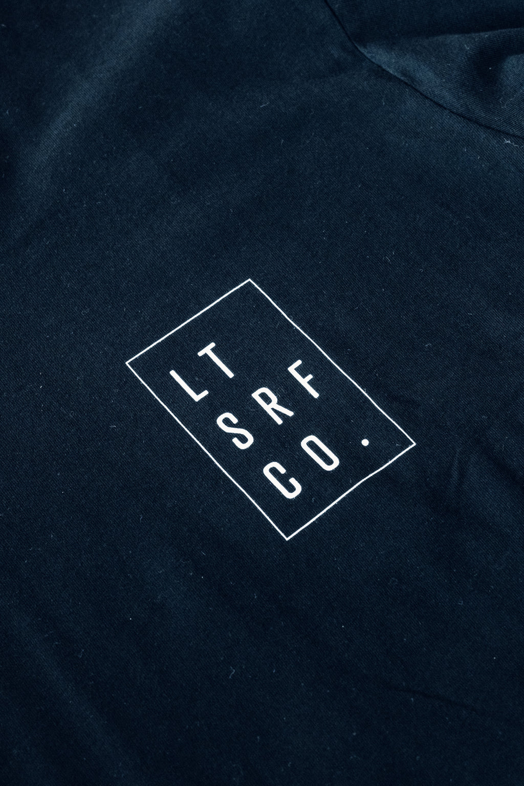 Premium 100% Cotton Longsleeve tee - Black / White