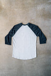 Premium Reglan Tee - Grey / Black