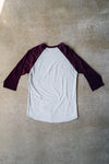 Premium Reglan Tee - Burgundy