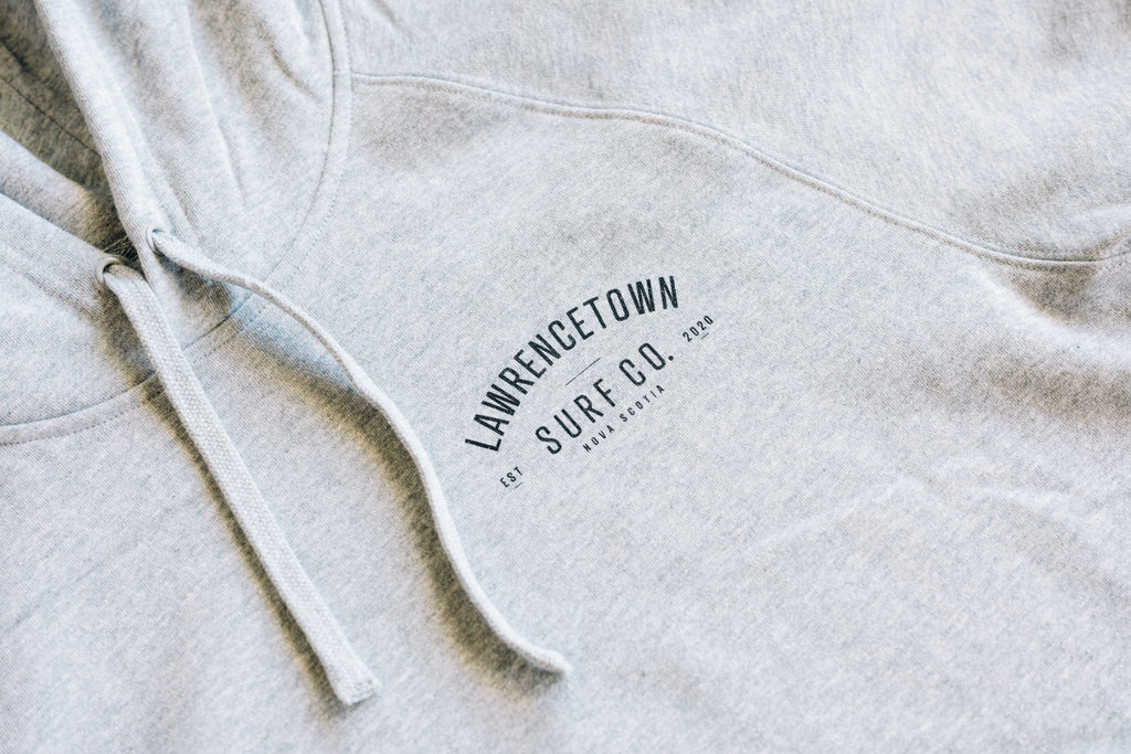 Midweight Supply Hoodie - Heather Grey / Black