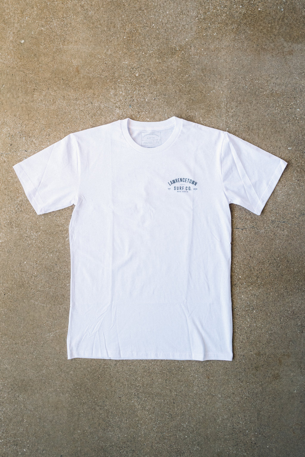 Adult Tee - White / Black