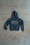 Youth Heavy Blend Hoodie - Charcoal Grey / Peach
