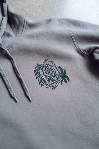 Pines Over Palms Stencil Hoodie