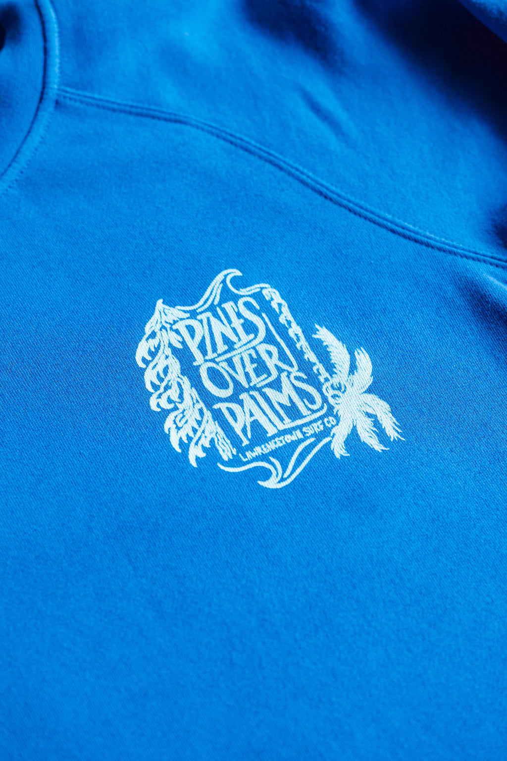 Pines over Palms Crewneck - Royal Blue