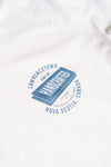 “Handcrafted” Tee - Natural / Blue