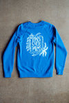 Pines over Palms Crewneck - Royal Blue