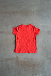 Kids Red/White Tee Front Logo