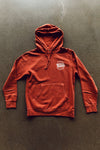 Midweight  Hoodie - Handcrafted Rust