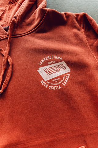 Midweight  Hoodie - Handcrafted Crimson