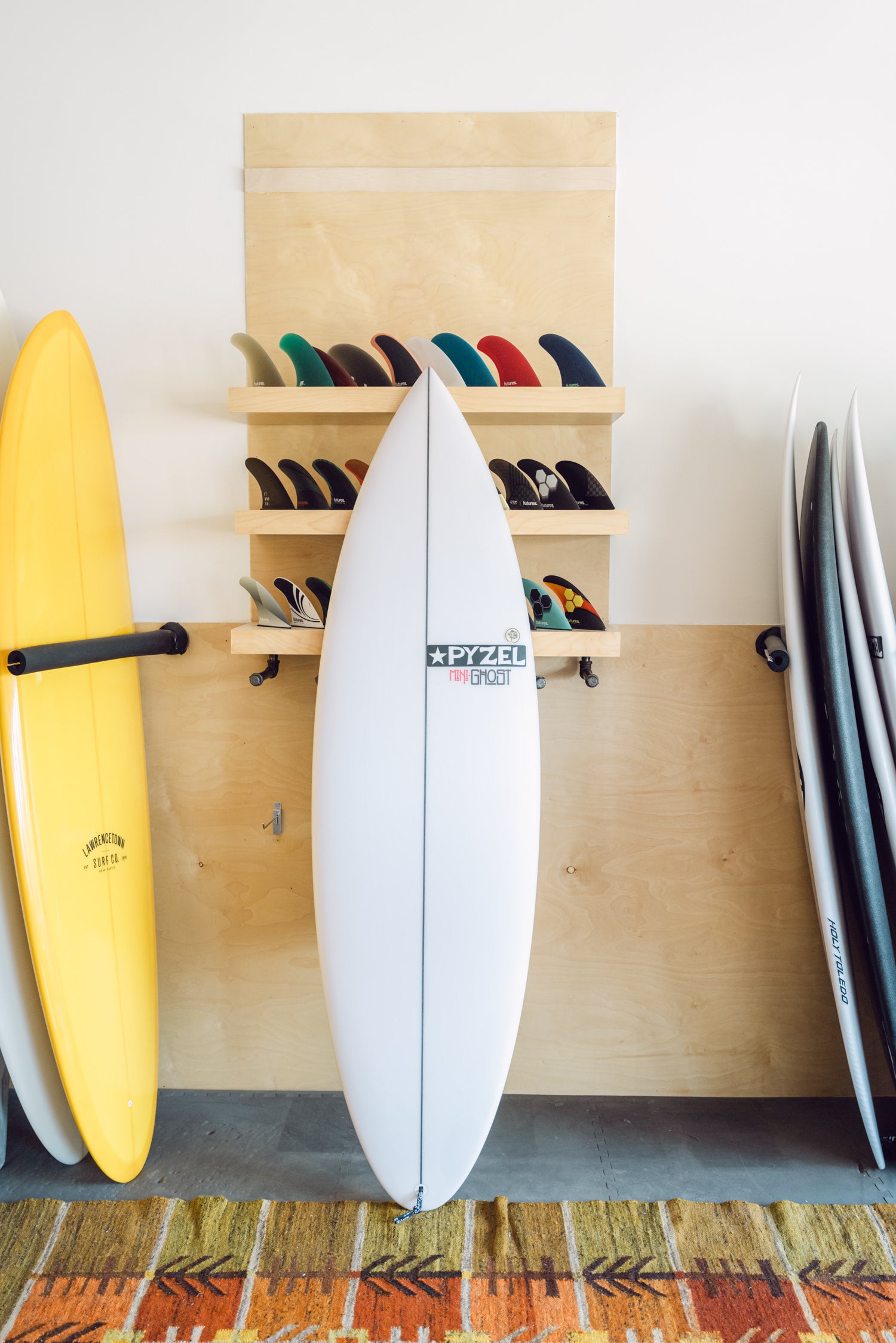 Pyzel Ghost Mini Surfboard - Squash Surfboards | Shop GHOST Tail