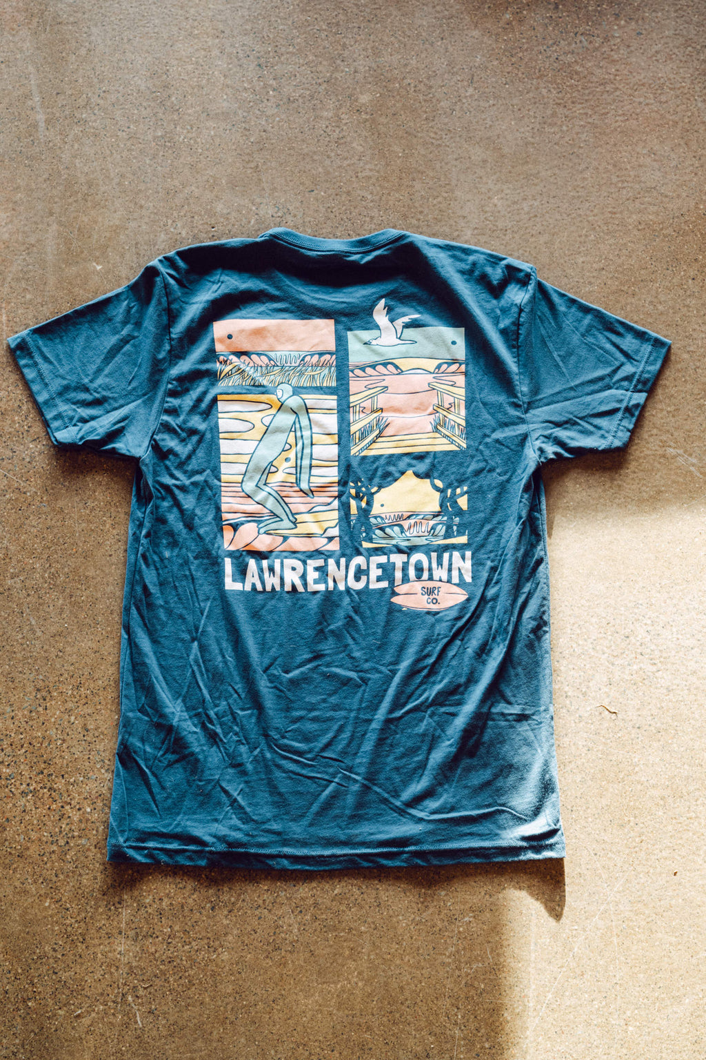 Sisc Daily Beach Scene T-Shirt