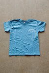 Youth Tee - Indego Blue / White