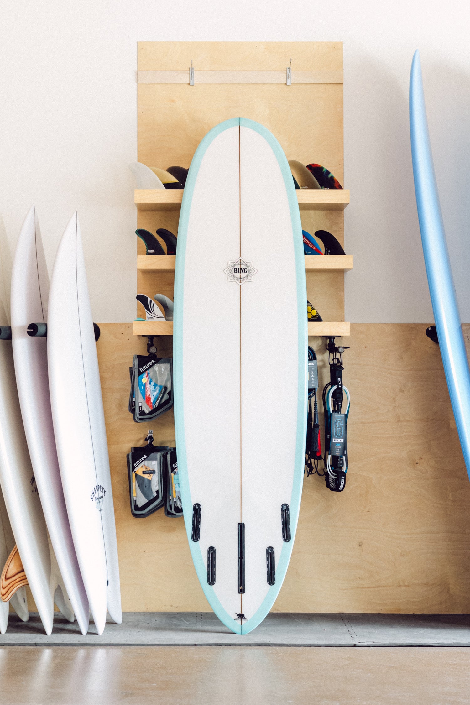 wingsurfboard 7'9 フィンシュテール 4fin CRAFTSMAN FIN クラフトマン Side Fins GL FCS サイドフィン