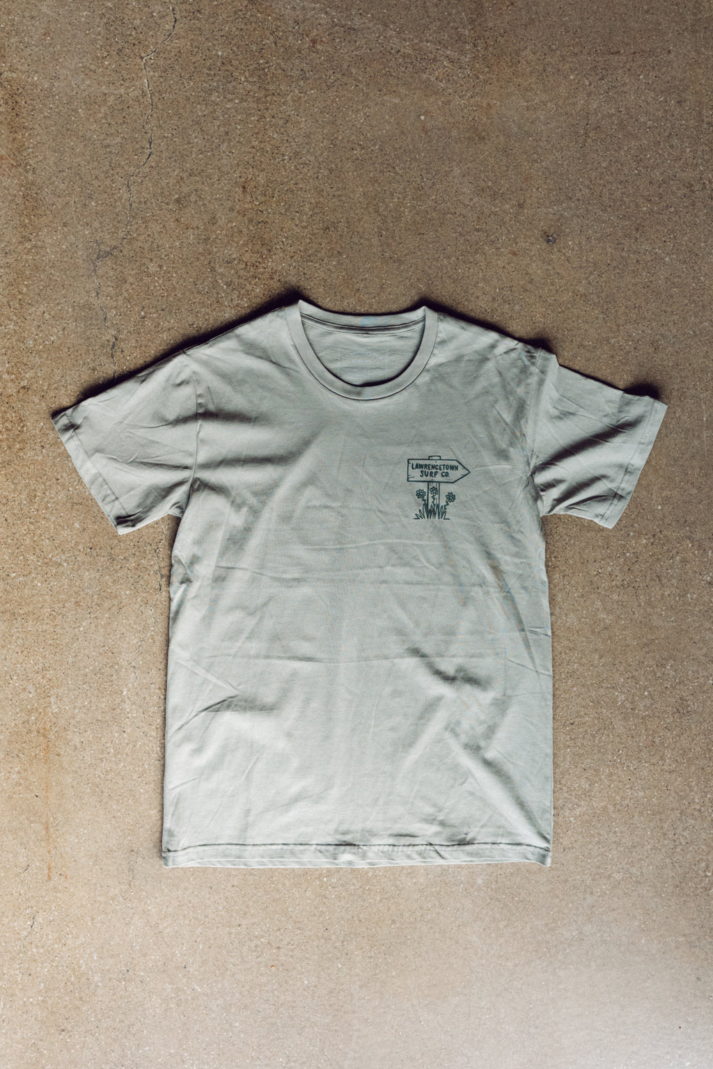 Wax Run Premium Tee - Eucalyptus / Green