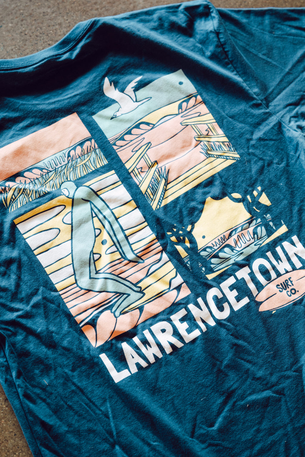 Sisc Daily Beach Scene T-Shirt