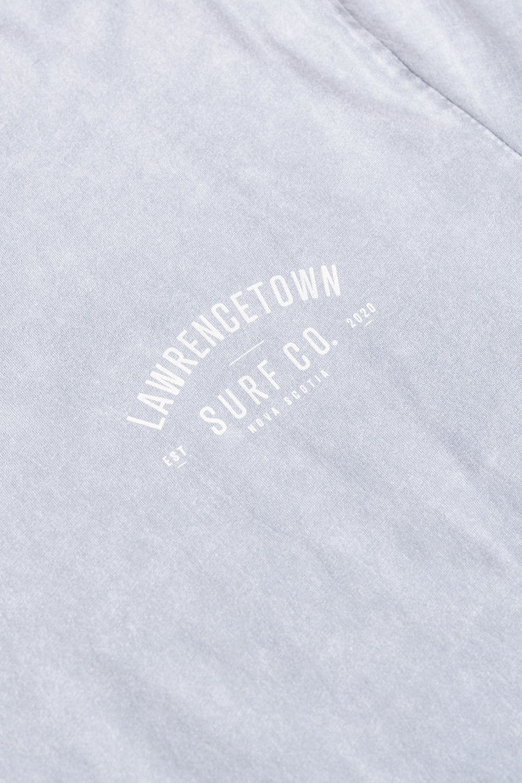 Premium Tee - Ash Stone / White