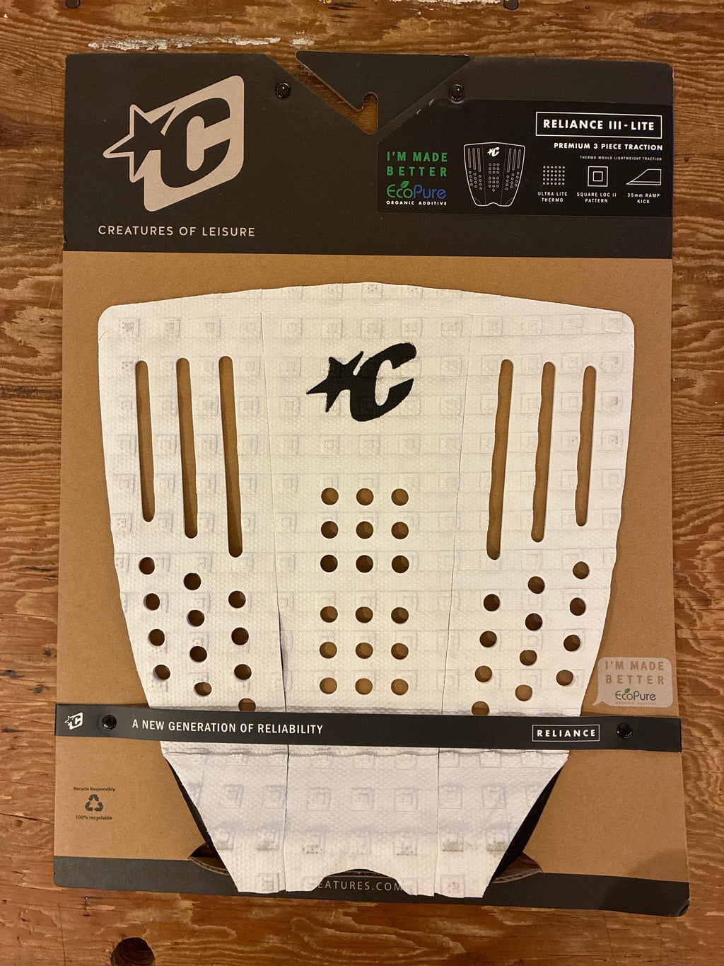 Creatures of Leisure Reliance 3 - Lite 3 Piece Traction Pad