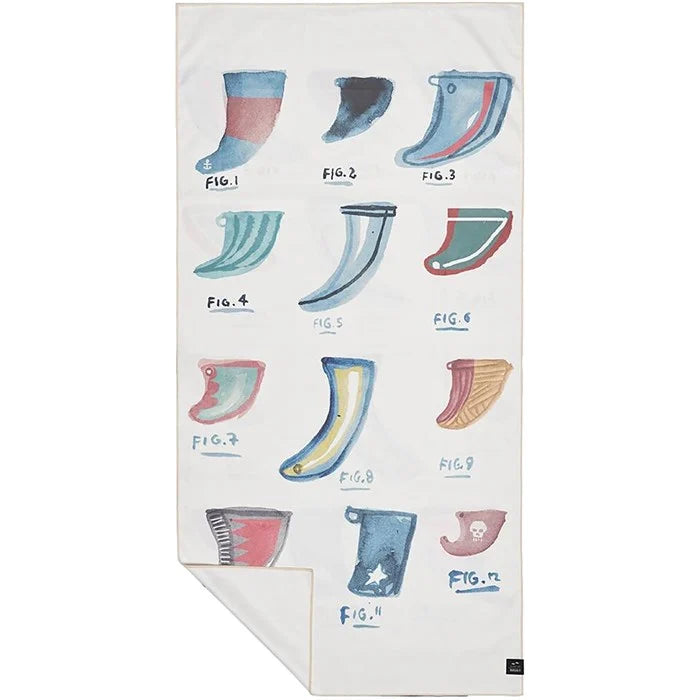 Slowtide Quick-Dry Towel - Fins Out
