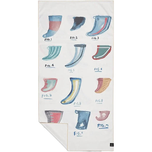 Slowtide Quick-Dry Towel - Fins Out