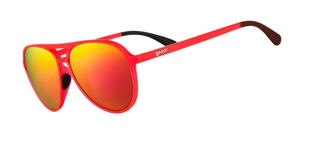 Goodr Sunglasses - Captain Blunt's Red Eye