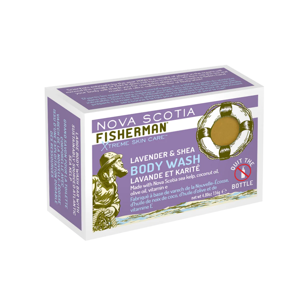 Nova Scotia Fisherman - Lavender & Shea Body Wash Bar