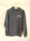 Midweight Hoodie - Black / White