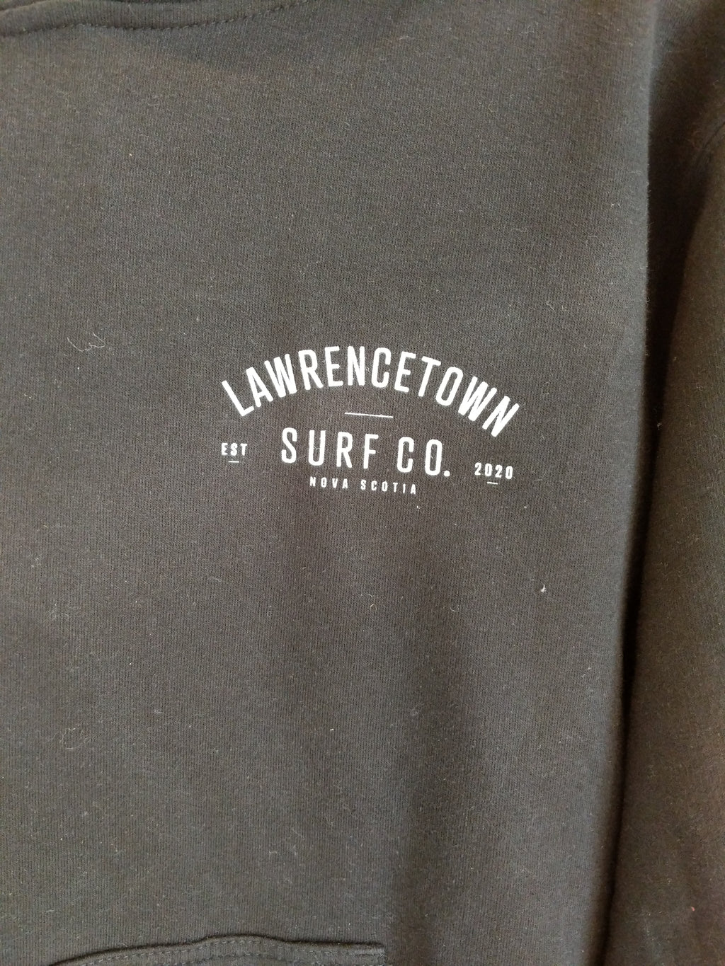 Midweight Hoodie - Black / White