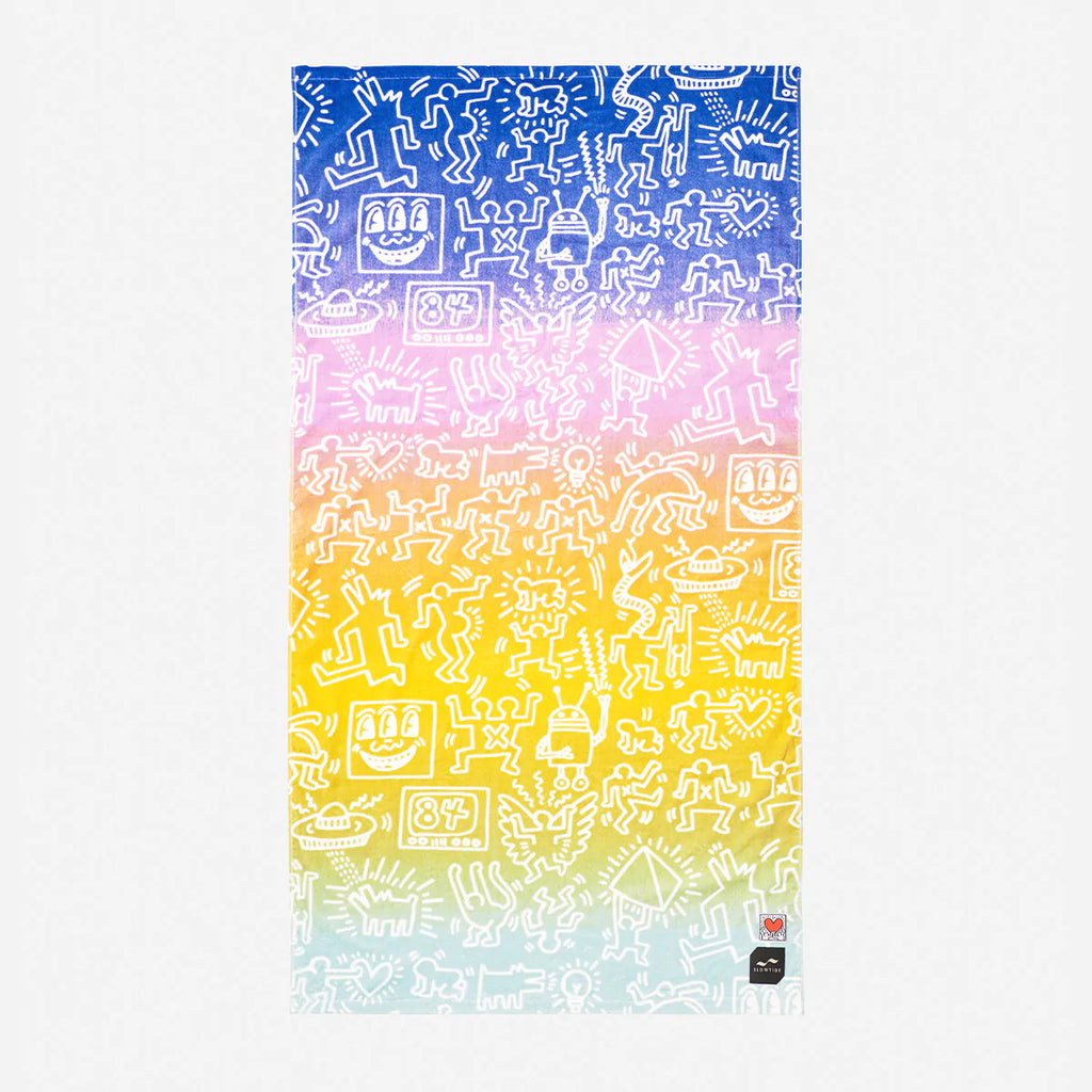 Slowtide Beach Towel - Sunset in the Village