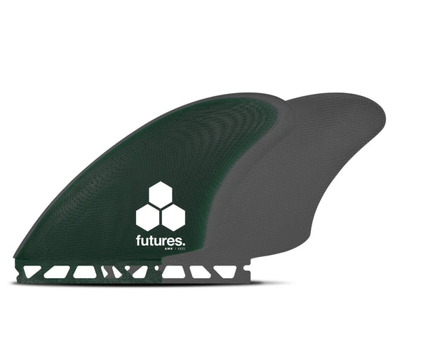 Futures AMK Keel Fin - Green / Grey
