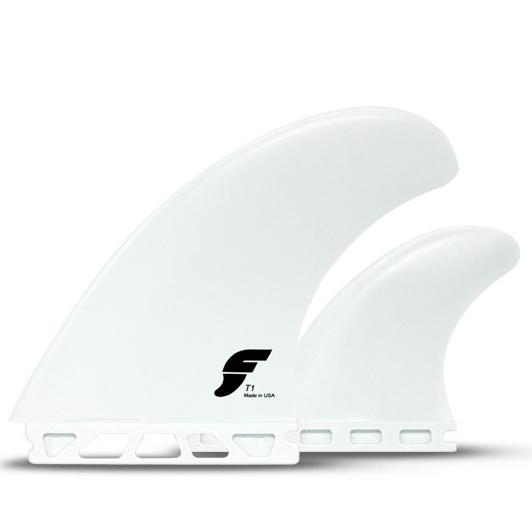 Futures T1 Thermotech Twin w/ Trailer Fin - White