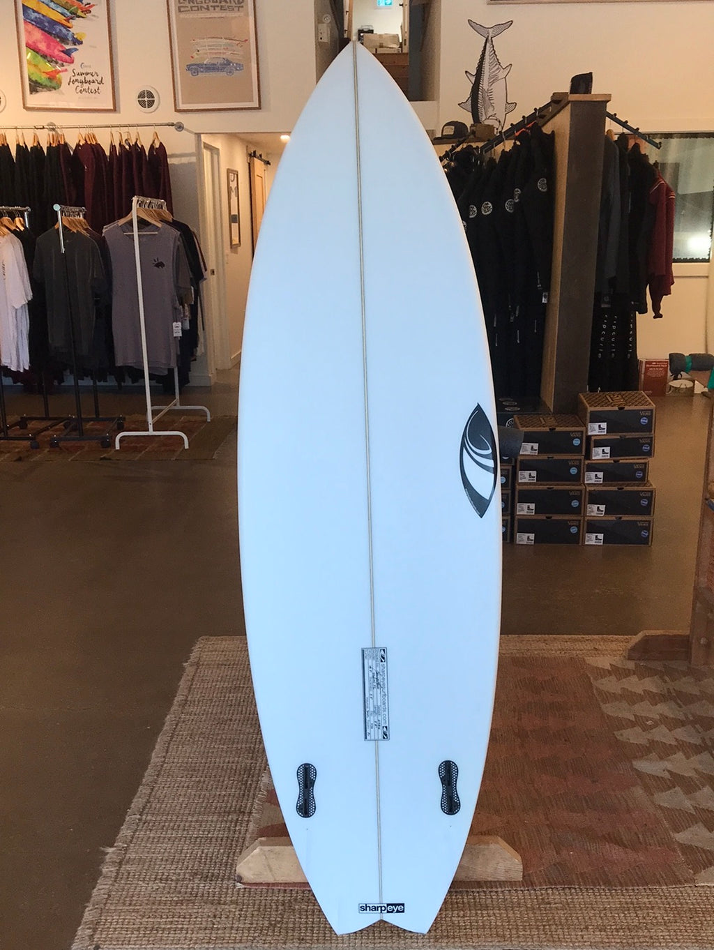 Sharpeye Surfboards - Twin Turbo 5'8