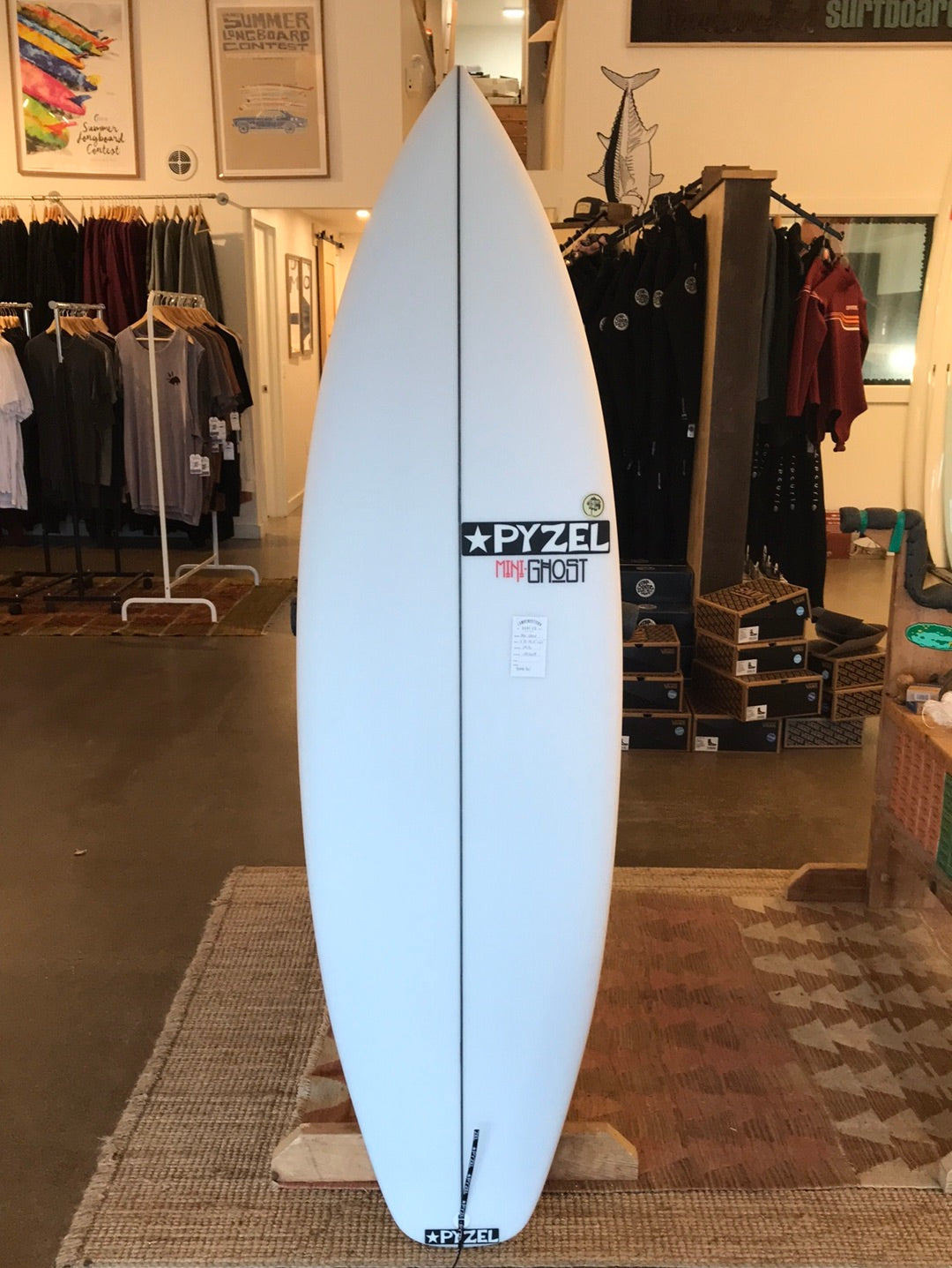 Pyzel Surfboards - Mini Ghost 5'8 x 19.25 x 2.5 Pyzel Surfboards - Mini Ghost 5'8 x 19.25 x 2.5