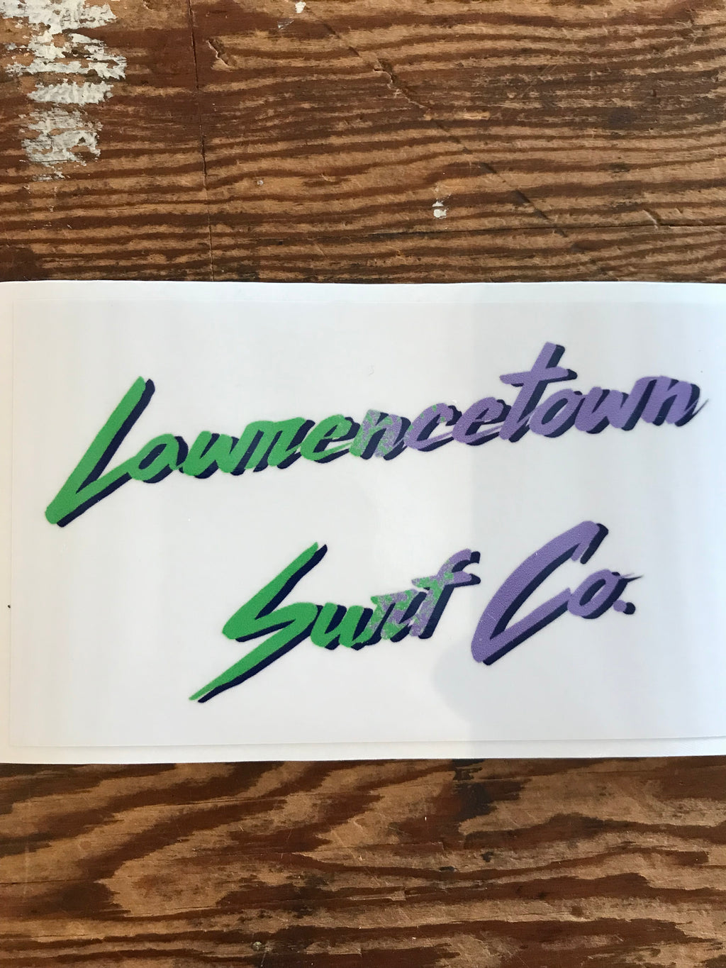 Vice Premium Sticker (Green / Purple)