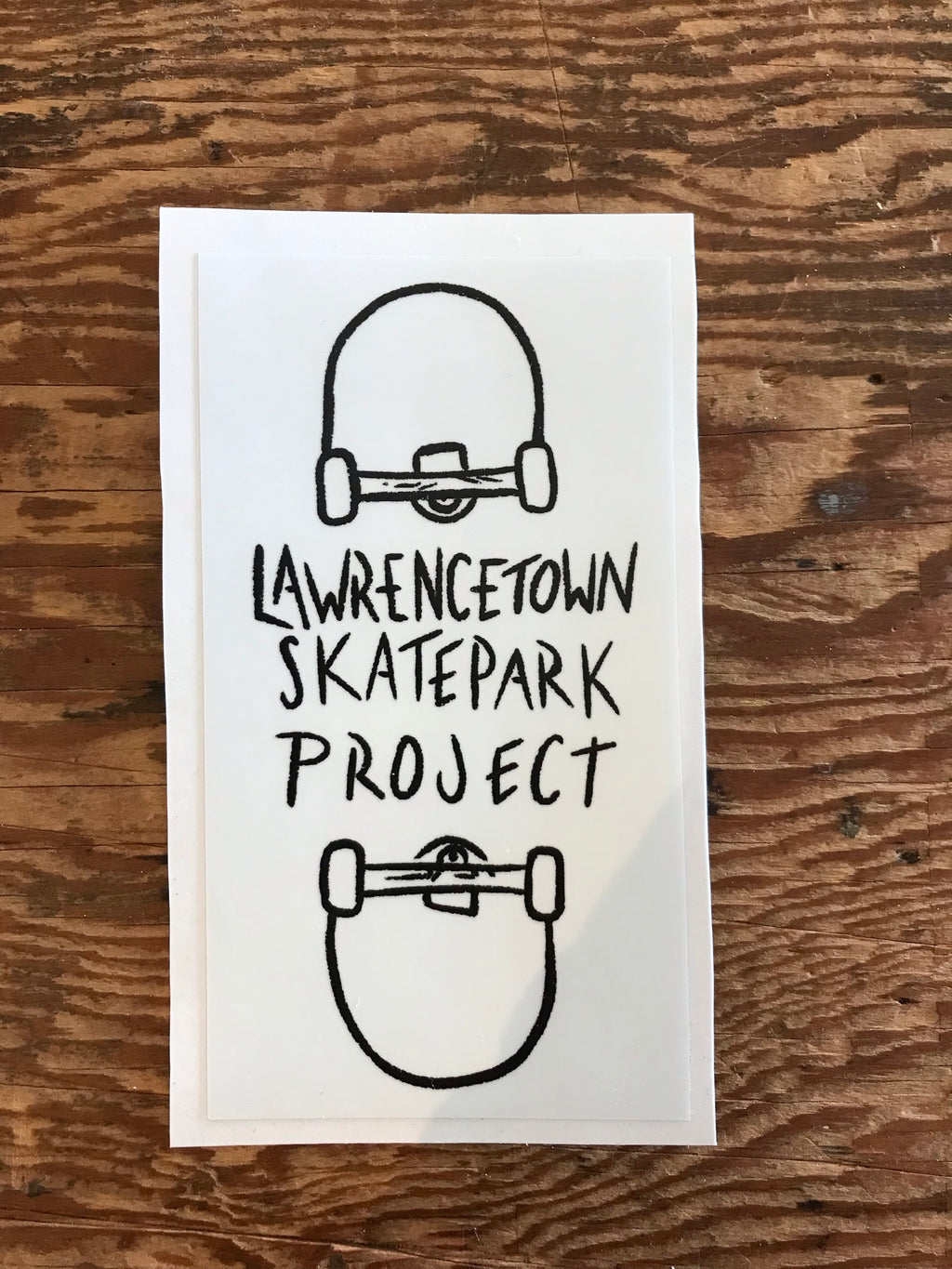 Lawrencetown Skatepark Project Sticker