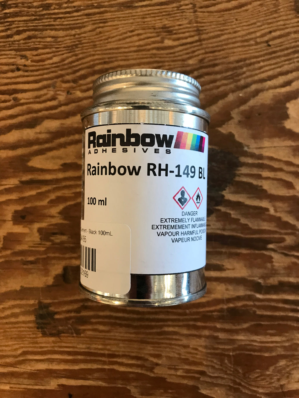 Rainbow Wetsuit Cement - Black 100mL