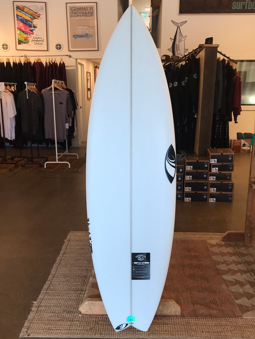 Sharpeye Surfboards - Twin Turbo 5'8
