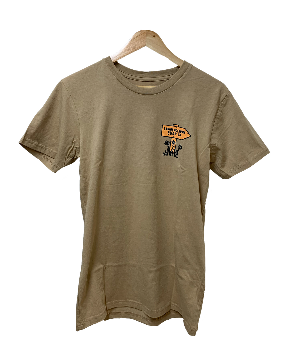 "Wax Run" Premium Tee - Tan