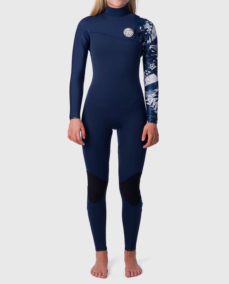 Rip Curl Women's G-Bomb 3/2 Zip Free Wetsuit